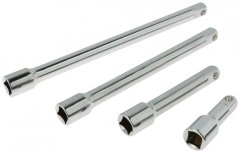 Set produžnih nastavaka 1/2";, 75, 125, 200, 250 mm, 4-dijelni, GEKO (akce)