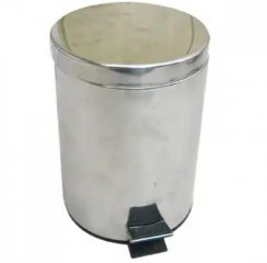 Rozsdamentes acél hulladékgyűjtő 20 literes pedál