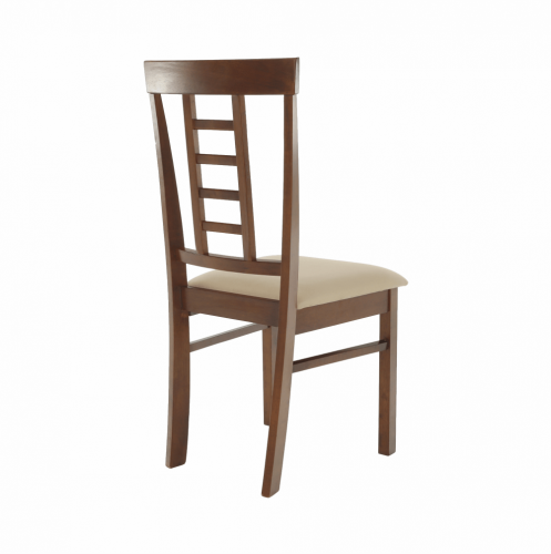 Krzesło do jadalni, orzech/beż, OLEG NEW
