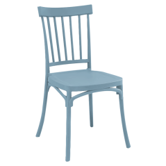 Stapelstuhl, blau, SAZEN