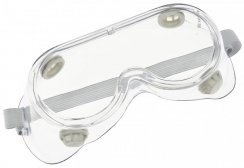 Ochranné brýle bezbarvé, ochrana po celém obvodu, GEKO