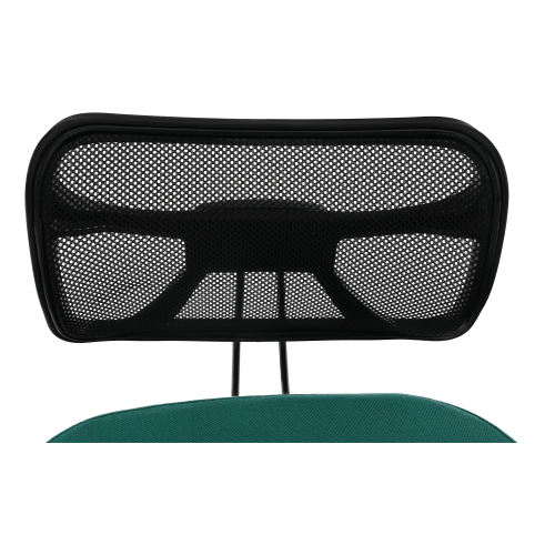 Ergonomska stolica za klečanje, zeleno/crna, RUFUS