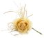 MagicHome Blume, Rose, Gold, Stiel, Blütengröße: 10 cm, Blütenlänge: 18 cm, Packung. 6 Stk
