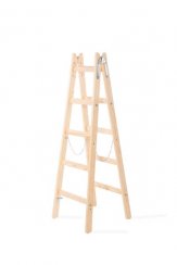 Scara Strend Pro, 5 trepte, trepte din lemn, 1,6 m, max. 150 kg