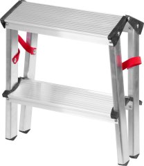 Treppe Strend Pro DD3, 2x3, max. 125 kg, ALU, doppelseitig