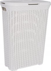 Košara Curver® STYLE 40 lit., krem, 44x26x61 cm, za rublje, rublje