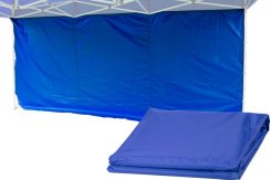 Wand FESTIVAL 30, blau, für Zelt, UV-beständig