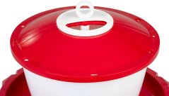 Napáječka RAPID CLEAN, pro drůbež, s nožkami, 6 lit., plast