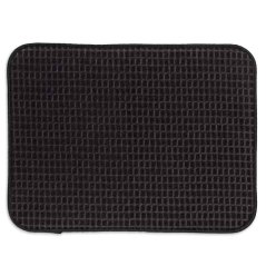 Odkapávací podložka Rapida 100% polyester černá 50,0x38,0cm Odkapávací podložka Rapida 100% polyester černá 50,0x38,0cm