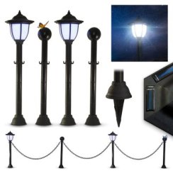 Lampa Strend Pro Garden, řetěz, solární, 1x LED, 16,5x16,5x71,5 cm