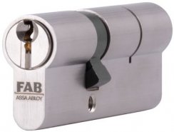 Vložka cylindrická FAB 1.00*/DNm 35+55, 3 kľúče, stavebná