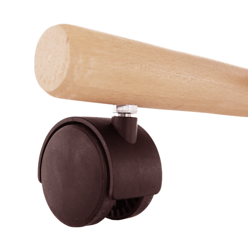 Ergonomska stolica za klečanje, crna/bukva, GROCO