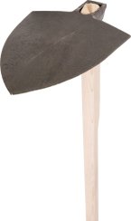 Motyka Gardex špicatá 840 g, kovaná, drevená násada