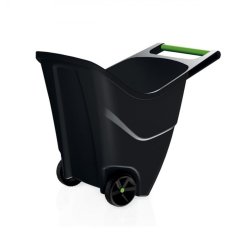 Vrtna kolica 85l plastična crna (akce)