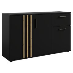 Komoda 3D1S, dąb czarny/rzemieślniczy, TOLIS TYP 2