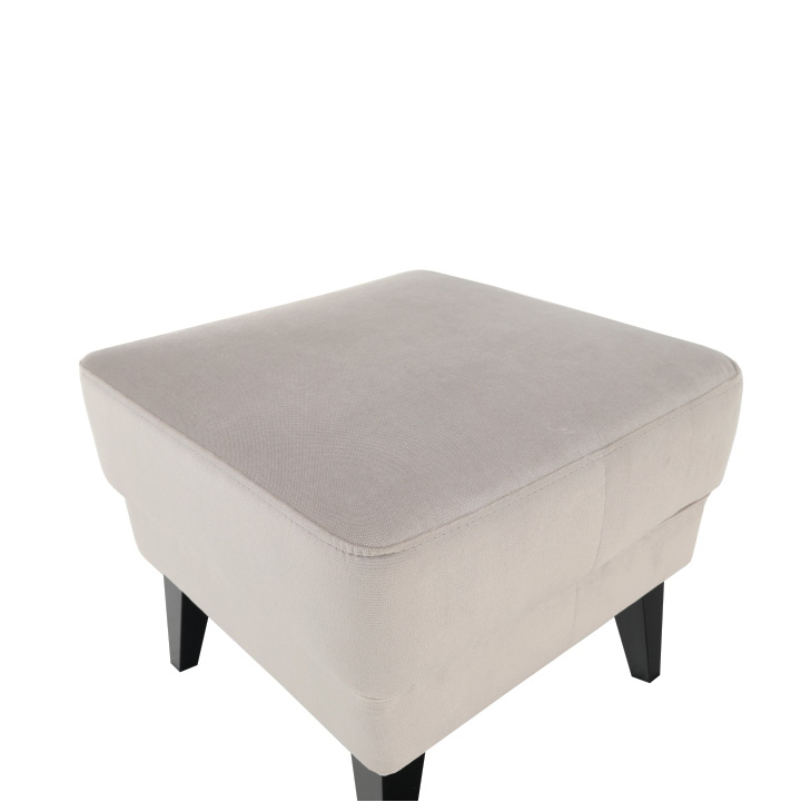 Hocker, creme/schwarz, RODEZA