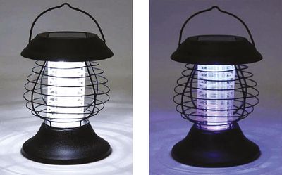 Lampă solară MOKI 58, împotriva insectelor și țânțarilor, UV LED, 13x31 cm