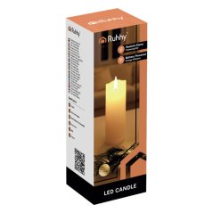 Lumânare LED/insert 15x5cm 1 buc. Ruhhy 26719 (acțiune)