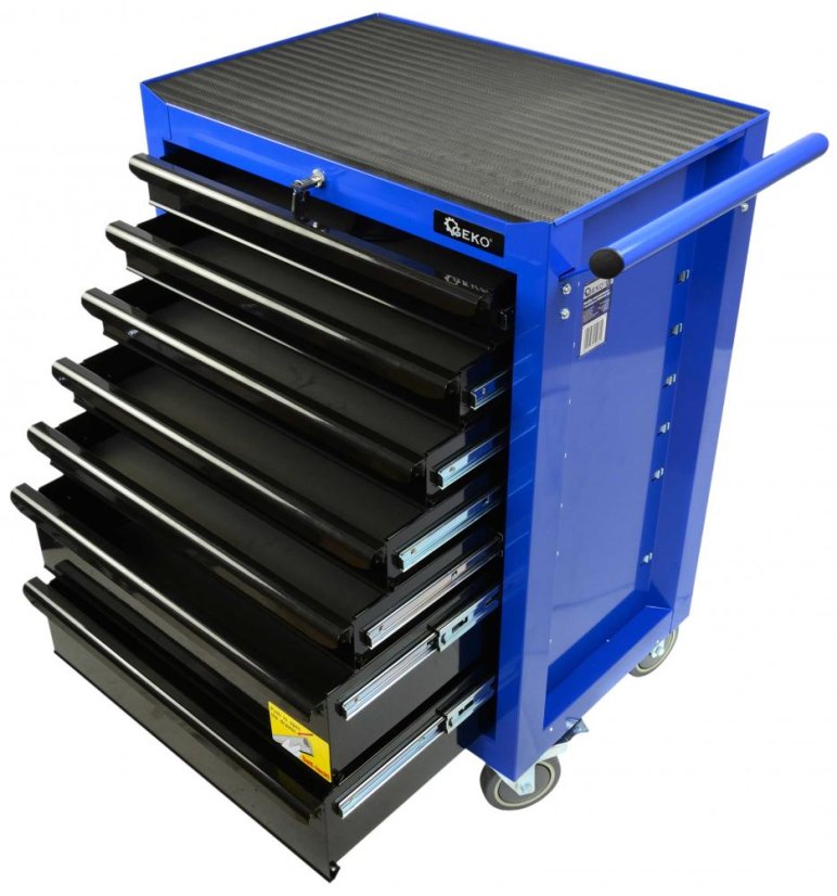 Werkzeugschrank mit 7 Schubladen, 680x460x995 mm, GEKO