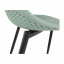 Jedilni stol, zelena/črna, TEGRA TIP 2