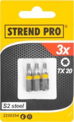 Bit Stred Pro Torx, TX 20, bal. 3 ks