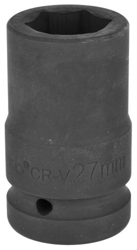 Hlavica nástrčná 6HRAN 1" 27 mm, úderová, GEKO