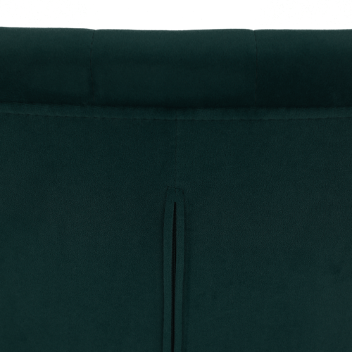 Blagovaonska stolica, smaragdna Velvet tkanina/krom, GERDA NOVO