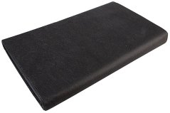 Tesatura netesuta 1,6 x 5 m neagra 50 g/m2