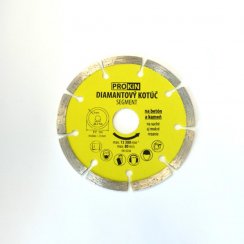 Dijamantni disk o115x22,23 mm SEGMENT PROKIN KLC