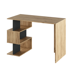 PC-Schreibtisch, Artisan-Eiche/Graphit, ABES