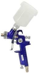 Pistolet natryskowy HVLP MINI z górnym pojemnikiem 125 ml, dysza - 0,8 mm, GEKO (akce)