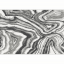 Teppich, weiß/schwarz/Muster, 100x150, SINAN