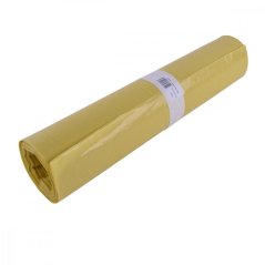 Vreća za otpad 120 l ŽUTA /70x110cm/LDPE-40mircon /rola 25kom.