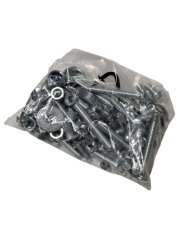 Schrauben für Grill Strend Pro Porter, BBQ, für Holzkohle, 2 in 1 – Grillen und Räuchern, 1100 x 650 x 1150 mm