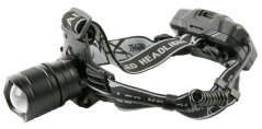 Naglavna svjetiljka Strend Pro Headlight H4019, XHP70 2000 lm, 3x2000 mAh, IP43, USB punjenje, Zoom