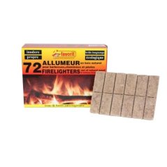 Solides Feuerzeug 72 Stück natur