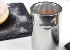 Cukiernica do cynamonu/cukru pudru z pokrywką