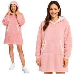 Bluza XXL - koc różowy Ruhhy 26144