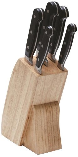 Messer mit Ständer 6-teiliges Set BIG PROFI KLC