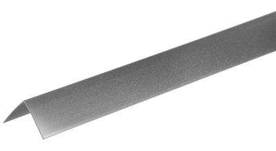 Bara Strend Pro CS147, Alu 1500x40x0,8 mm, argintiu mat, 0,8 mm, colț