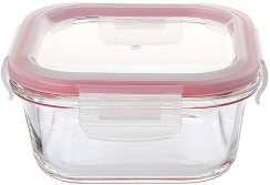 Dóza MagicHome, štvorcová, 1200 ml, s vekom, Clip