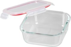 Kozarec MagicHome, kvadraten, 1200 ml, s pokrovom, sponka (akce)