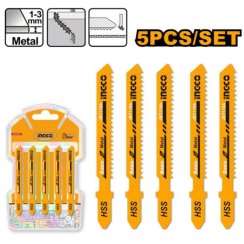 List pílový priamočiary na kov 1-3mm, 76mm, 5ks INGCO