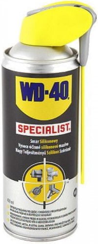 Spray smarująco-konserwujący WD-40, 400 ml, Specjalistyczny-Silikon