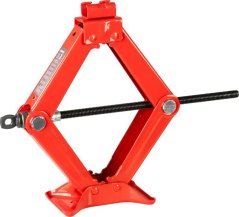 Wagenheber T10202, 2 Tonnen, 90-380 mm, Scherenhebebühne, unter dem Auto