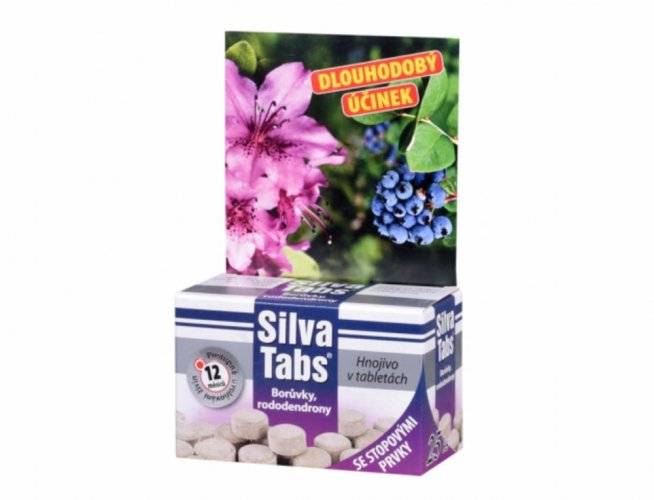 Műtrágya áfonyához és rododendronhoz tablettában Silva tabs 25 db