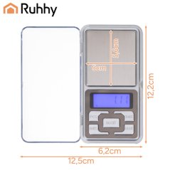 Zsebmérleg 200 x 0,01g Ruhhy 26092