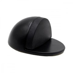 Zarážka/doraz dveří s montážní lepicí páskou, černý KLC