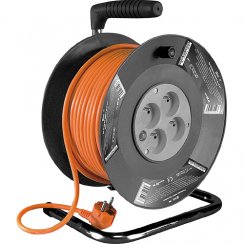 Cablu Strend Pro DG-FB04 25 m, prelungire pe tambur, secțiune transversală 1,5 mm2