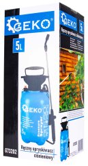 Manueller Drucksprüher 5 Liter, GEKO